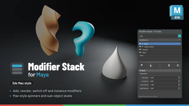 Modifier Stack for Maya
