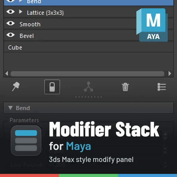 Modifier Stack for Maya icon